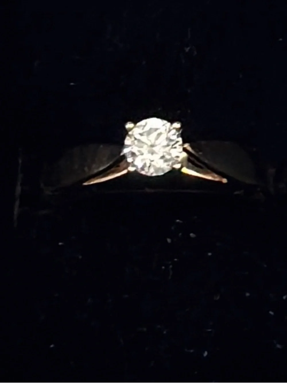 🌟6XHP🌟Ladies 0.28 Real Diamond ring. Ring Size 5 weighing 1.77 grams - Picture 11 of 13